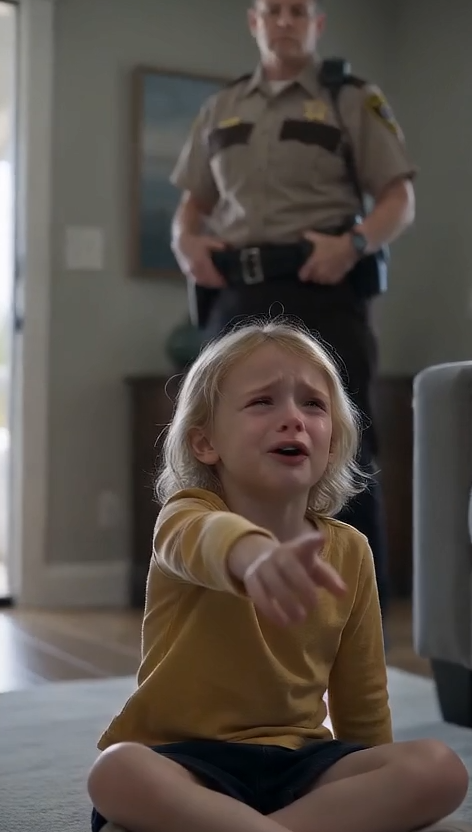 I came back from a business trip a day earlier than expected and discovered my five-year-old daughter sobbing before two police officers.