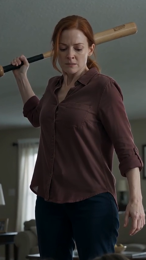 I’ll never forget the moment I came home early and found my wife standing over my two terrified children, gripping a wooden hanger above her head.