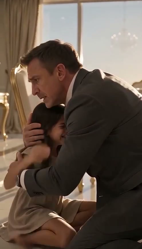 The billionaire froze when he found his 7-year-old daughter eating dog food on the pantry floor. Not because of the mess... Because of the fear in her eyes. When Richard asked when she'd last eaten, S