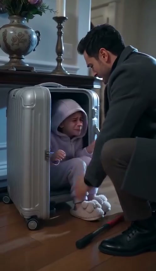 THE GIRL IN THE SILVER SUITCASE
