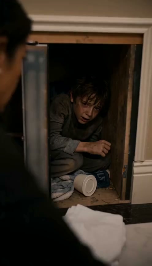 "Noa, please save me, I'm so hungry!" he whimpered, the raw desperation in his young voice shattering the quiet dignity of the opulent estate.