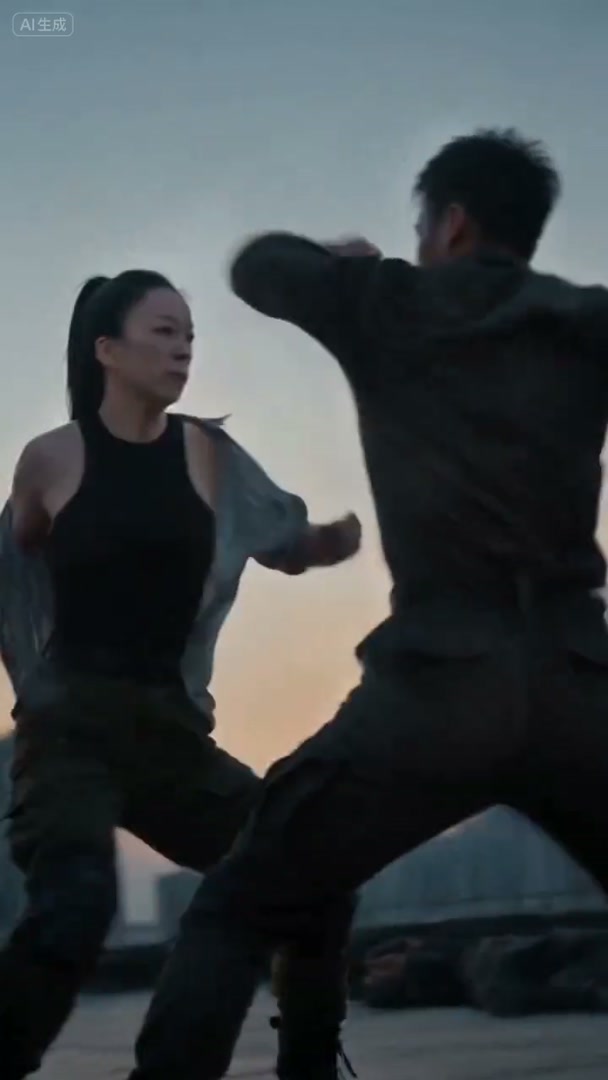 WHEN THE BLADE FALLS: A ROOFTOP RECKONING AMIDST THE CONCRETE SHADOWS OF A CORRUPT METROPOLIS
