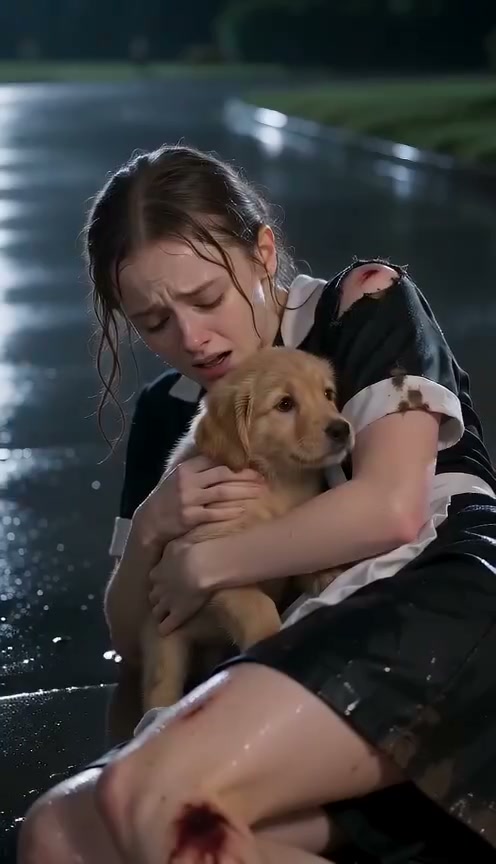 His fiancée threw his son's puppy into a thunderstorm—and never expected what happened next.