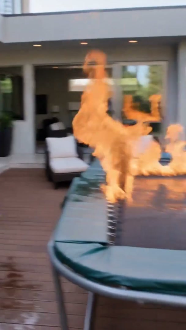 WHEN A LIFETIME OF QUIET DEVOTION ERUPTS IN FLAMES ON A BACKYARD TRAMPOLINE