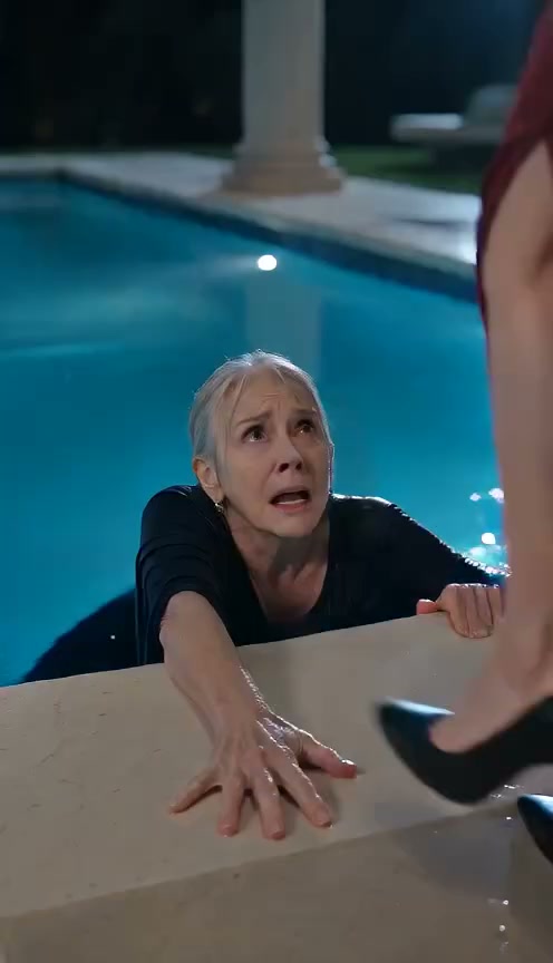 The wheelchair was already racing toward the indoor pool.