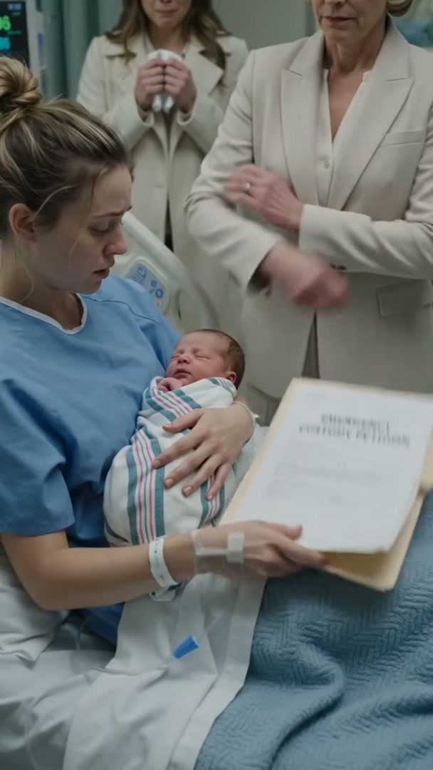 One day after I gave birth, my mother walked into my hospital room carrying emergency custody papers and ordered me to hand my newborn son to my sister.