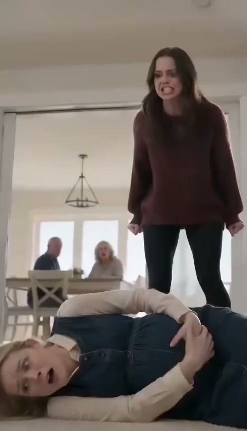 My sister looked me directly in the eyes before kicking my six-month pregnant belly.