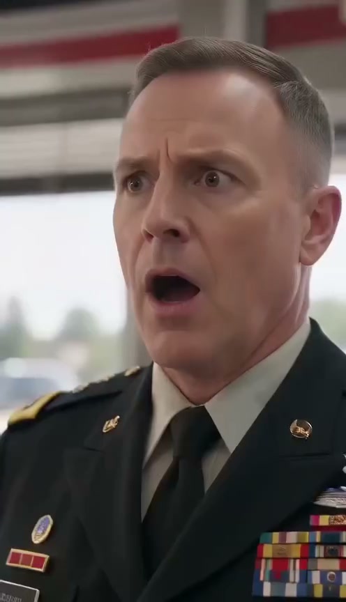THEY MOCKED A FRAIL OLD WOMAN... UNTIL AN ARMY GENERAL WALKED THROUGH THE DOOR!