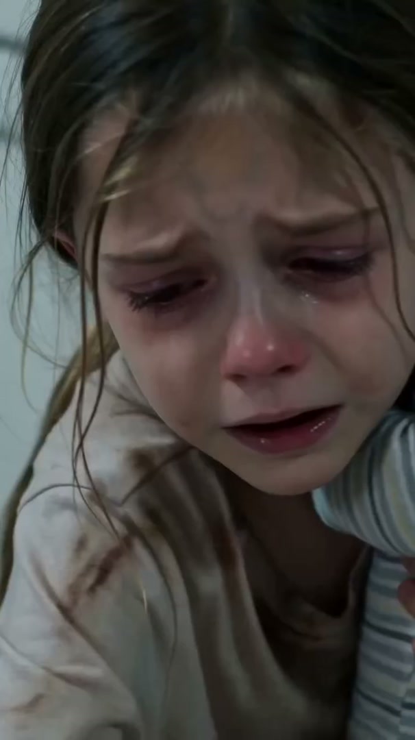 "Daddy, I'm sorry," she whispered back, her voice barely audible over the hum of the refrigerator.