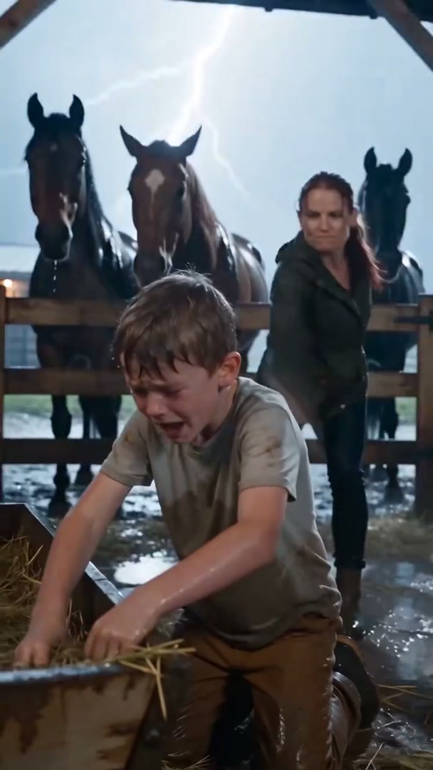 THE WHISPER OF THE HOOFBEATS: A BOY, A BROKEN HOME, AND THE STORM THAT CHANGED EVERYTHING