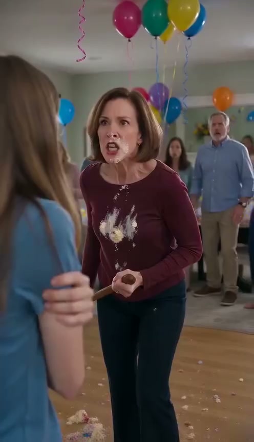 THE BIRTHDAY CAKE SHATTERED INTO FROSTING AND SECRETS NOBODY WAS SUPPOSED TO FIND