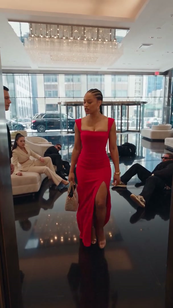 THE PENTHOUSE OF LIES: WHY THE WOMAN IN RED STOLE BACK HER PAST