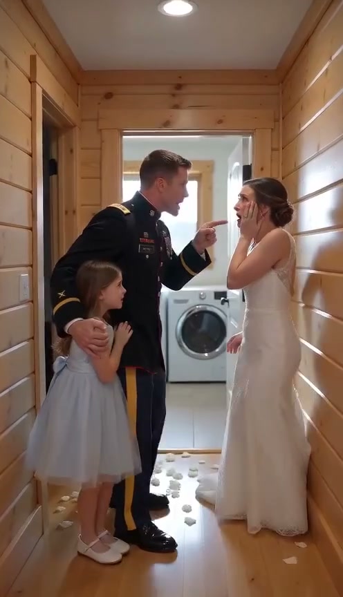 THE WEDDING DAY WHISPER THAT SHATTERED A PROMISE IN THE HEART OF THE MILITARY HALLWAY
