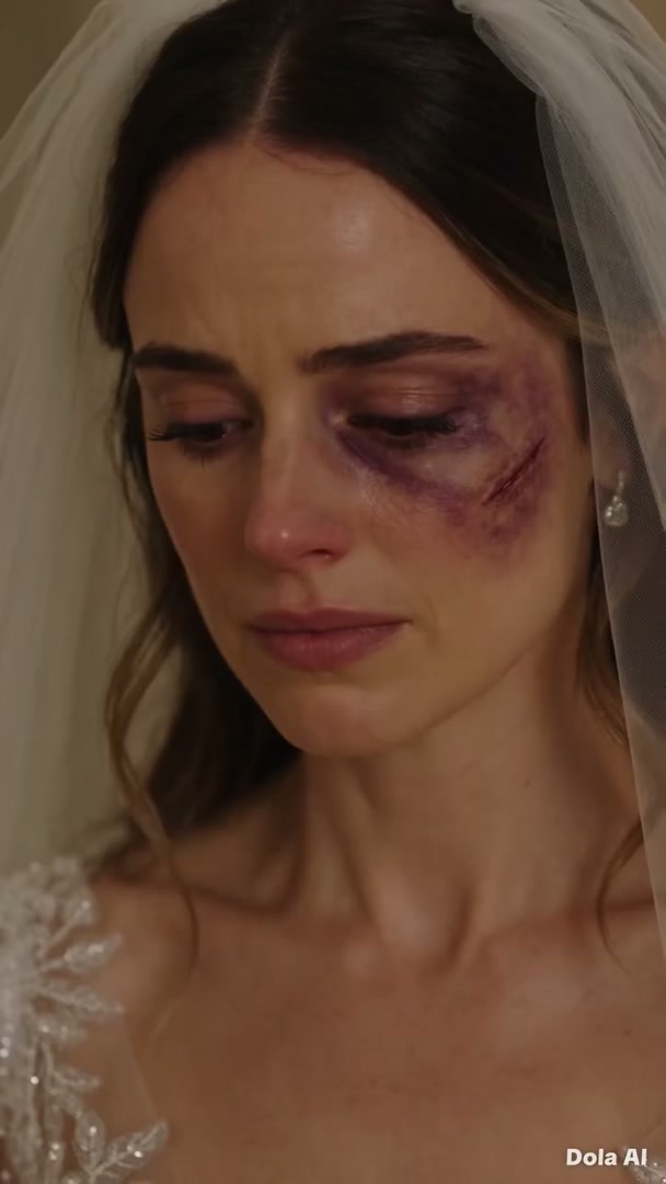 THE BRIDE WHO BROKE THE SILENCE WITH A FROZEN SMILE AND A BLEEDING HEART