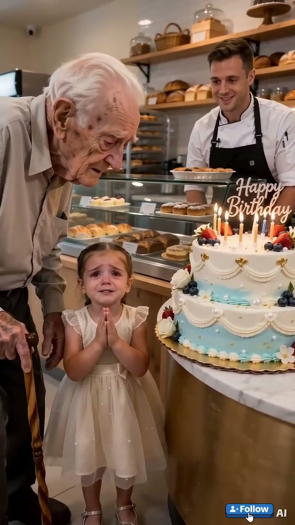 THE STRANGER WHO REMEMBERED THE CANDLES: A HEARTBREAKING BIRTHDAY PROMISE THAT STOPPED A CITY IN ITS TRACKS