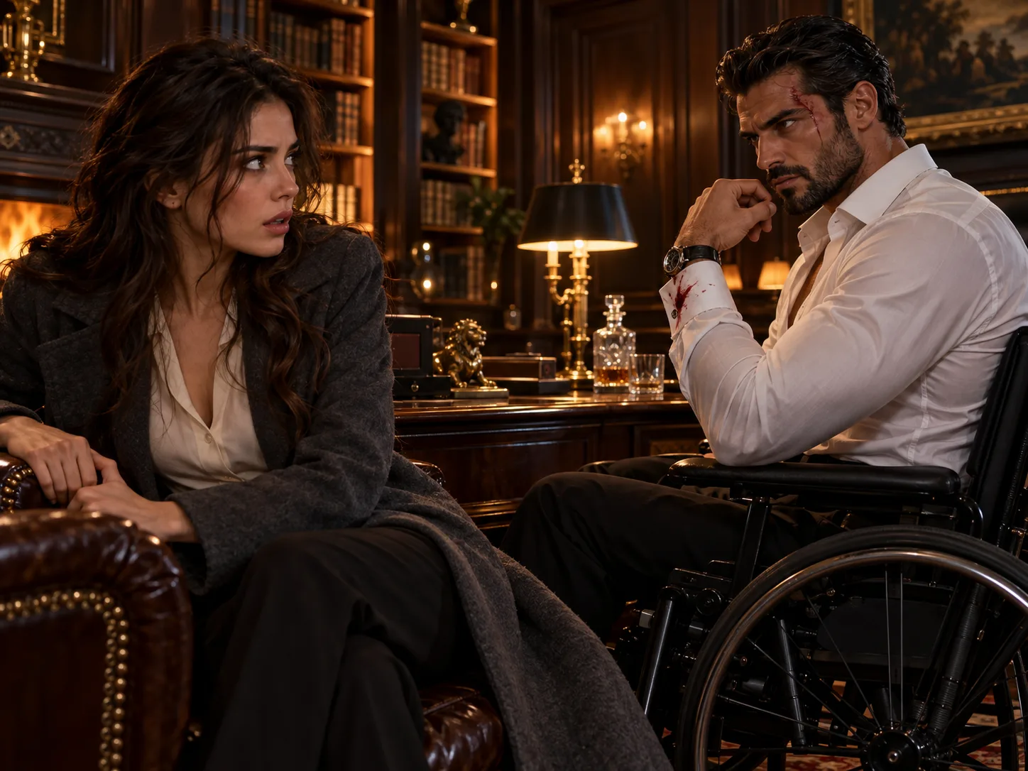 THE MAFIA BOSS IN A WHEELCHAIR FORCED ME TO MARRY HIM—THEN I SAW BLOOD ON HIS SHIRT AND DISCOVERED THE TERRIFYING SECRET HE'D BEEN HIDING FOR 15 YEARS
