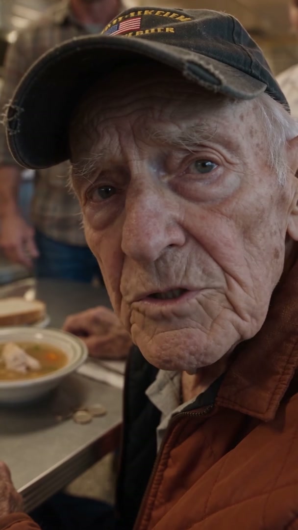 THE VETERAN IN THE ORANGE JACKET WHOSE FROZEN COINS UNLOCKED A AMERICA-WIDE MIRACLE
