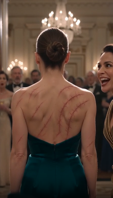 They Humiliated a Scarred Woman at a Charity Gala… Then an Officer Revealed She Was a National Hero