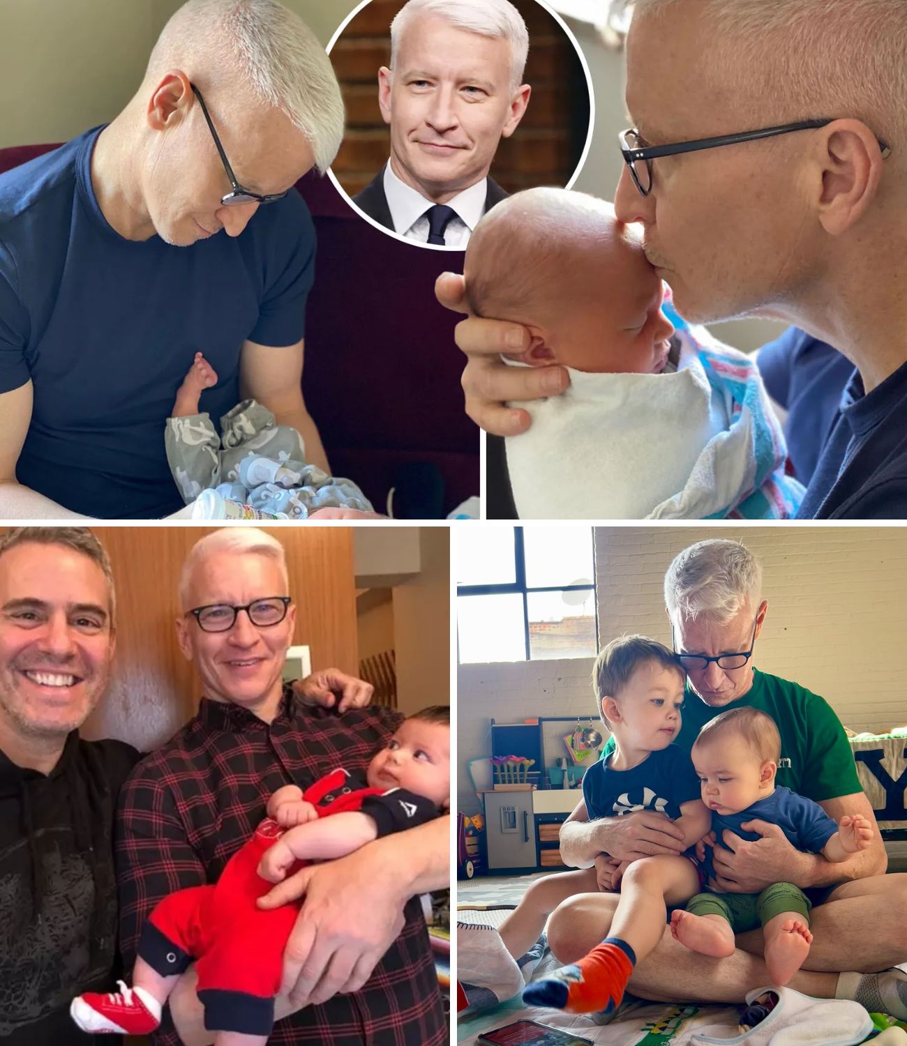 Anderson Cooper reveals his third child is...
