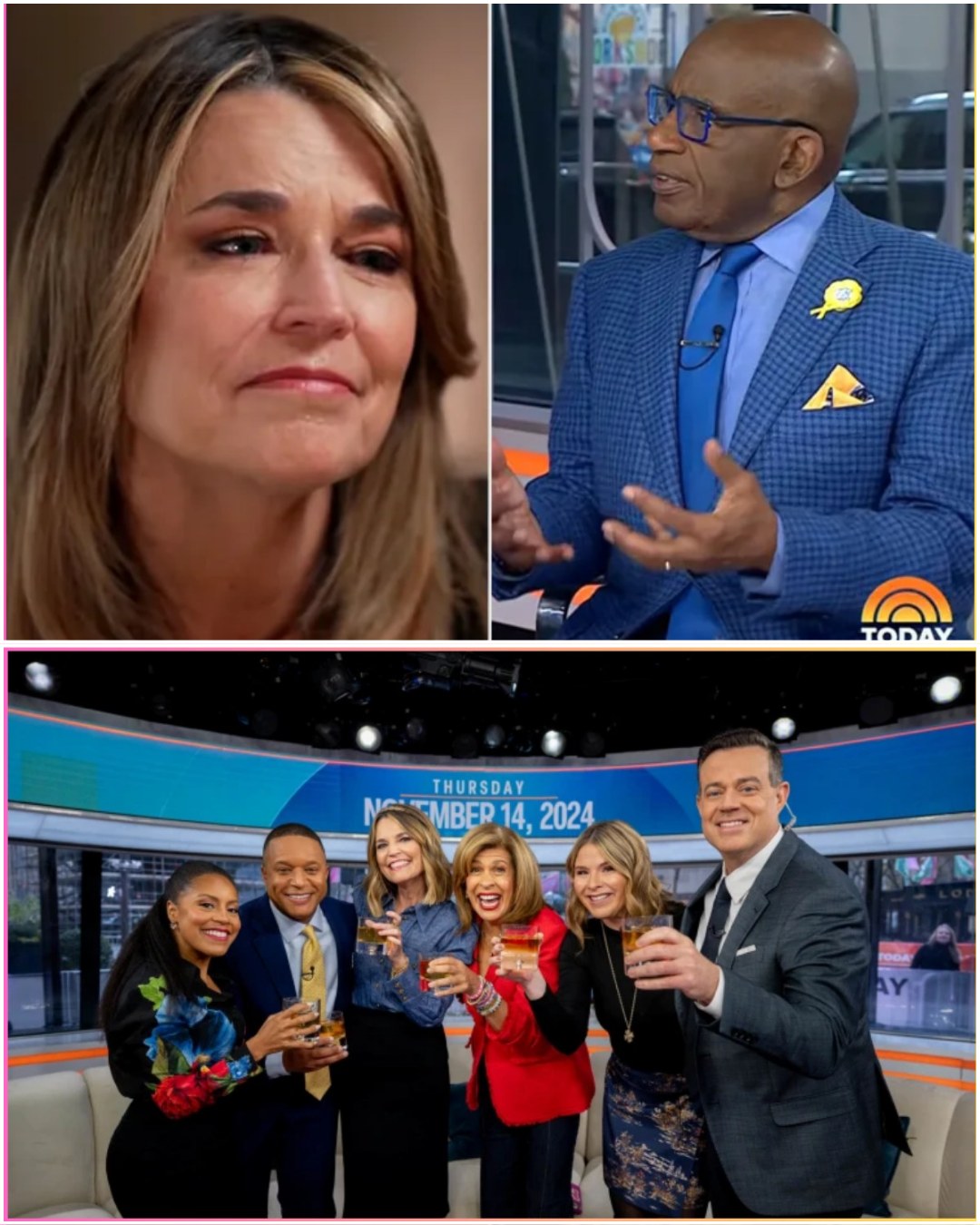 Savannah Guthrie’s Emotional Return to Today Show on April 6: Al Roker Shares the Powerful Significance 29/03/2026 After a two-month absence following her mother Nancy Guthrie’s mysterious disappearance, Savannah Guthrie is returning to Today on Monday, April 6, and fans are eager to see her back. The co-anchor, who has been deeply affected by the recent events, spoke candidly with her colleague Hoda Kotb about the emotional challenges she faced and the spiritual meaning behind her return date. During a heartfelt conversation on March 27, Savannah revealed that the date of her return falls right after Easter Sunday, a timing that Al Roker called “symbolic.” He reflected on the religious significance, saying, “It’s almost symbolic after Easter and the resurrection, the rising… as a family we’ll hold hands and help her.” Craig Melvin, Savannah’s Today co-anchor, marveled at the timing, while Jenna Bush Hager added, “And Savannah had too, you know.” This powerful connection highlights not just Savannah’s return, but the sense of unity and support surrounding her during this challenging time. Al Roker Shares the Significance of Savannah Guthrie's Today Show Return Date Jenna Bush Hager, Dylan Dreyer, Hoda Kotb, Craig Melvin and Al Roker on the ‘Today’ show on March 27.NBC In her emotional sit-down, Savannah opened up about her decision to come back to Today, admitting that the thought of returning to the show felt almost impossible at first. “I can’t come back and try to be something that I’m not,” she shared, but ultimately, her love for her Today family and her purpose led her to this moment. “I want to smile. And when I do, it will be real. And my joy will be my protest,” she said, showing strength amidst the turmoil. Al Roker Shares the Significance of Savannah Guthrie's Today Show Return Date Savannah Guthrie and Al Roker. recommended by  IQ Brain People Over 40 Are Trying This Simple Test Learn more Al Roker Shares the Significance of Savannah Guthrie's Today Show Return Date arrow_forward_iosRead more Pause  00:00 00:00 01:31 Unmute Powered by GliaStudios Savannah Guthrie and Al Roker. Savannah also discussed her struggles with faith and how her connection to her mother has helped guide her through these dark days. She recalled a conversation her mother had with a close friend: “Where else would I go?” Savannah holds those words close, using her faith to stay connected to her mom and fight against the sadness that threatens to overwhelm her. Savannah also revealed that her brother, Camron, had quickly suspected foul play when their mother went missing, suggesting that Nancy had been kidnapped for ransom. Savannah questioned whether her fame had made her family a target. “Do you think because of me?” she asked him, acknowledging the possibility that her public life might have played a role in the situation. As the search for her mother enters its eighth week, Savannah continues to grapple with the uncertainty surrounding her mom’s disappearance. But despite the painful unknowns, she remains hopeful, surrounded by the love and support of her Today family. As Savannah makes her emotional return on April 6, fans are ready to welcome her back with open arms. “We’ve all missed you,” one fan shared, while another added, “You’ve shown such strength through this — we’re with you every step of the way.” The search for Nancy is ongoing, and anyone with information is urged to contact 1-800-CALL-FBI or the Pima County Sheriff’s Department. Let’s continue to keep Savannah and her family in our thoughts. RELATED ARTICLESMORE FROM AUTHOR Rylan Clark reveals he has had an ‘traumatic and invasive’ face tweakment after being quizzed about his new look Sophie Kasaei in ‘Full Nesting Mode’ as She Prepares for Baby’s Arrival While Fiancé Jordan Brook Battles Viral Meningitis in Hospital 💔 “Rylan Clark Reveals Major Joy – Twin Babies with Boyfriend Leave Entertainment World Stunned!” Interesting For You  Doctors: 9 Common Prescriptions Now Linked To Dementia In Seniors Neurological Institute Worried About Memory Loss? Try This IQ Brain People Over 40 Are Trying This Simple Test IQ Brain Plastic Surgeons Say 1 Drop Before Bed Removes Wrinkles Overnight Olavita Worried About Memory Loss? IQ Brain 1 Drop Before Bed Removes Wrinkles Overnight (See Before-Afters) Olavita Skincare Costco Shoppers Say This $35 Find Is The "Facelift" In A Bottle The Skincare Magazine This 3-Second Test Claims To Reveal Early Memory Risk IQ Brain Neurologist Reveals: Dementia Has Been Linked To A Common Habit Neurological Institute Barack Finally Reveals What's Going On With Michelle Radar Media Daryl Hannah, 65, Shows Off Her Figure In A New Beach Photo New Pulse Now Spotting The One: 10 Traits Of A Man You Shouldn't Let Go InspireDot Caught On Camera: Chaos As Giant Snakes Attack Unexpectedly Radar Media 17 Actors You Didn't Know Were Gay-No. 7 Will Blow Your Mind Lilmario Game Seattle Stunned: Woman's Revenge For Cheating Shocked Everyone! Lulutox Detox Tea POPULAR POSTS Rylan Clark reveals he has had an ‘traumatic and invasive’ face tweakment after being quizzed about his new look Sophie Kasaei in ‘Full Nesting Mode’ as She Prepares for Baby’s Arrival While Fiancé Jordan Brook Battles Viral Meningitis in Hospital 💔 30/03/2026 “Rylan Clark Reveals Major Joy – Twin Babies with Boyfriend Leave Entertainment World Stunned!” 30/03/2026 Kerry Katona Shares Heartfelt Tribute to Mel Schilling After Her Tragic Passing 💔 30/03/2026 “Stephen Fry Left ‘Embarrassed’ and ‘Awkward’ After ‘Eye-Watering’ Grilling About His Sexual Preferences – Worse Than ‘Celebrity Traitors’ Roundtable?” 30/03/2026 Interesting For You  Doctors: 9 Common Prescriptions Now Linked To Dementia In Seniors Neurological Institute Worried About Memory Loss? IQ Brain Plastic Surgeons Say 1 Drop Before Bed Removes Wrinkles Overnight Olavita People Over 40 Are Trying This Simple Test IQ Brain Worried About Memory Loss? Try This IQ Brain This 3-Second Test Claims To Reveal Early Memory Risk IQ Brain Neurologist Reveals: Dementia Has Been Linked To A Common Habit Neurological Institute Caught On Camera: Chaos As Giant Snakes Attack Unexpectedly Radar Media 17 Actors You Didn't Know Were Gay-No. 7 Will Blow Your Mind Lilmario Game Costco Shoppers Say This $35 Find Is The "Facelift" In A Bottle The Skincare Magazine Seattle Stunned: Woman's Revenge For Cheating Shocked Everyone! Lulutox Detox Tea Spotting The One: 10 Traits Of A Man You Shouldn't Let Go InspireDot 1 Drop Before Bed Removes Wrinkles Overnight (See Before-Afters) Olavita Skincare Barack Finally Reveals What's Going On With Michelle Radar Media Adria Arjona, 34, Shows Off Her Real Body In New Photos New Pulse Now - GMT - G1