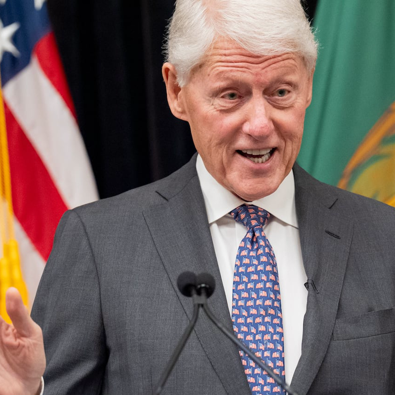Bill Clinton admits that she tested positive for…See more