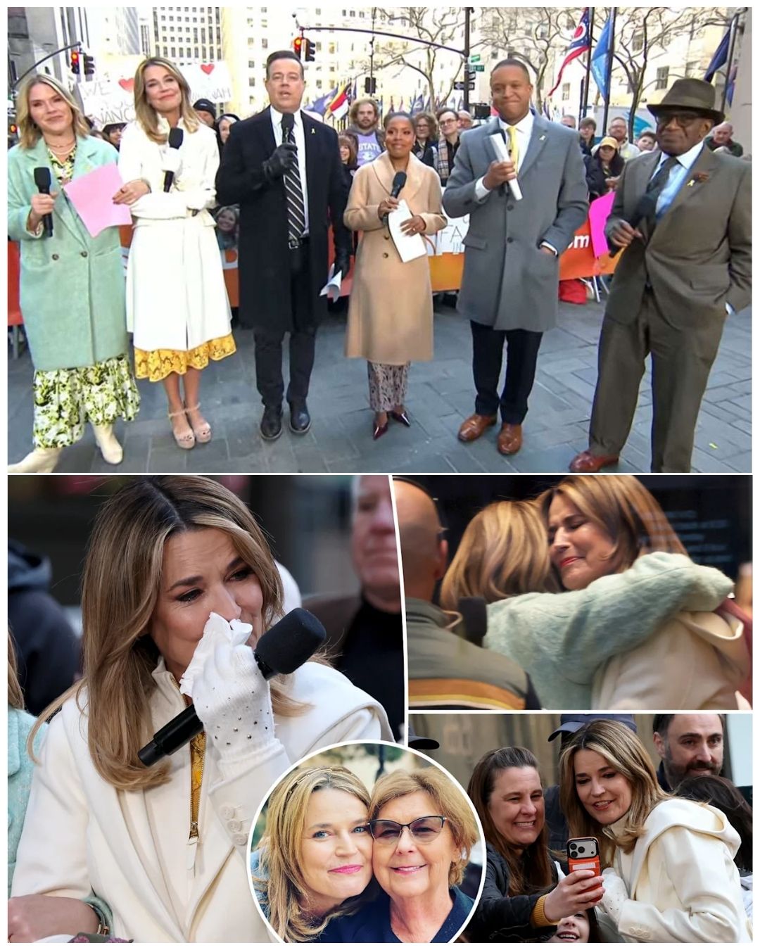 SAVANNAH GUTHRIE BREAKS DOWN ON LIVE TV - admits her mother