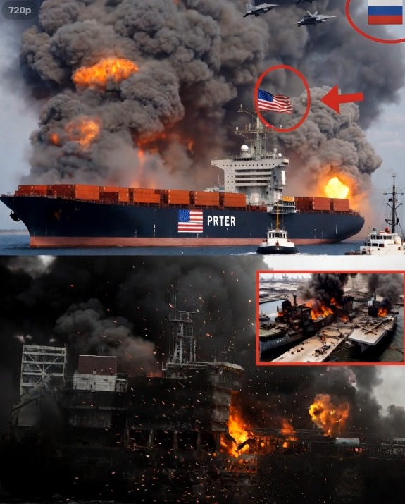 TWO HOURS AGO! US MILITARY AMMUNITION SHIP SINKS WITH 10 TONS OF WEAPONS
