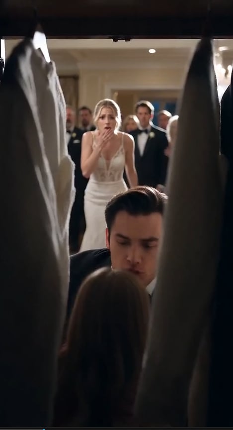 The bride locked the billionaire's 7-year-old daughter in a closet... and when the billionaire found her, the daughter's words left the bride speechless.