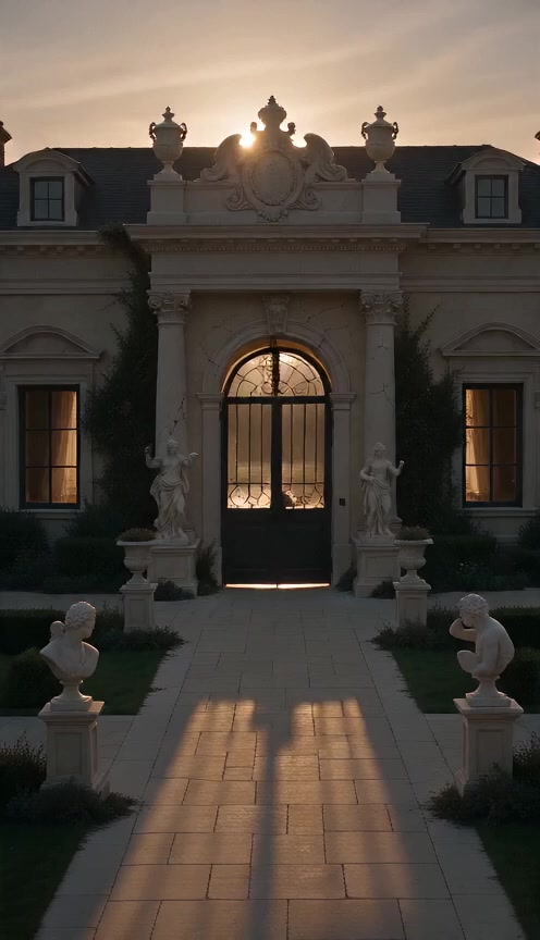 A female lieutenant returns home to find her grandmother imprisoned: "She's back," she says as the true betrayal is revealed in the family mansion.