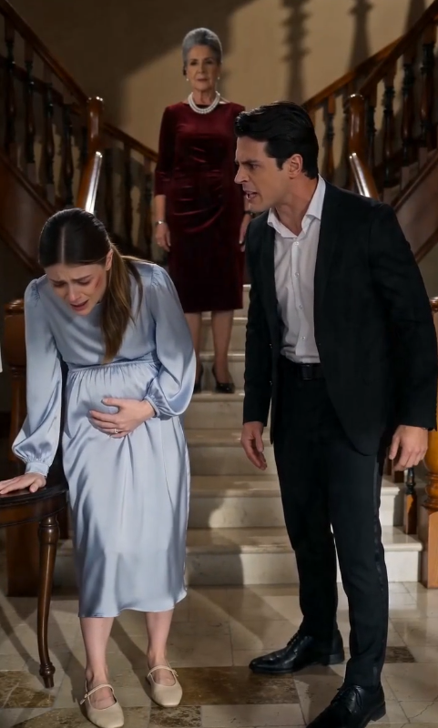 The pregnant daughter of a millionaire is kicked out of her home by her mother-in-law… until her father shows up with the police.