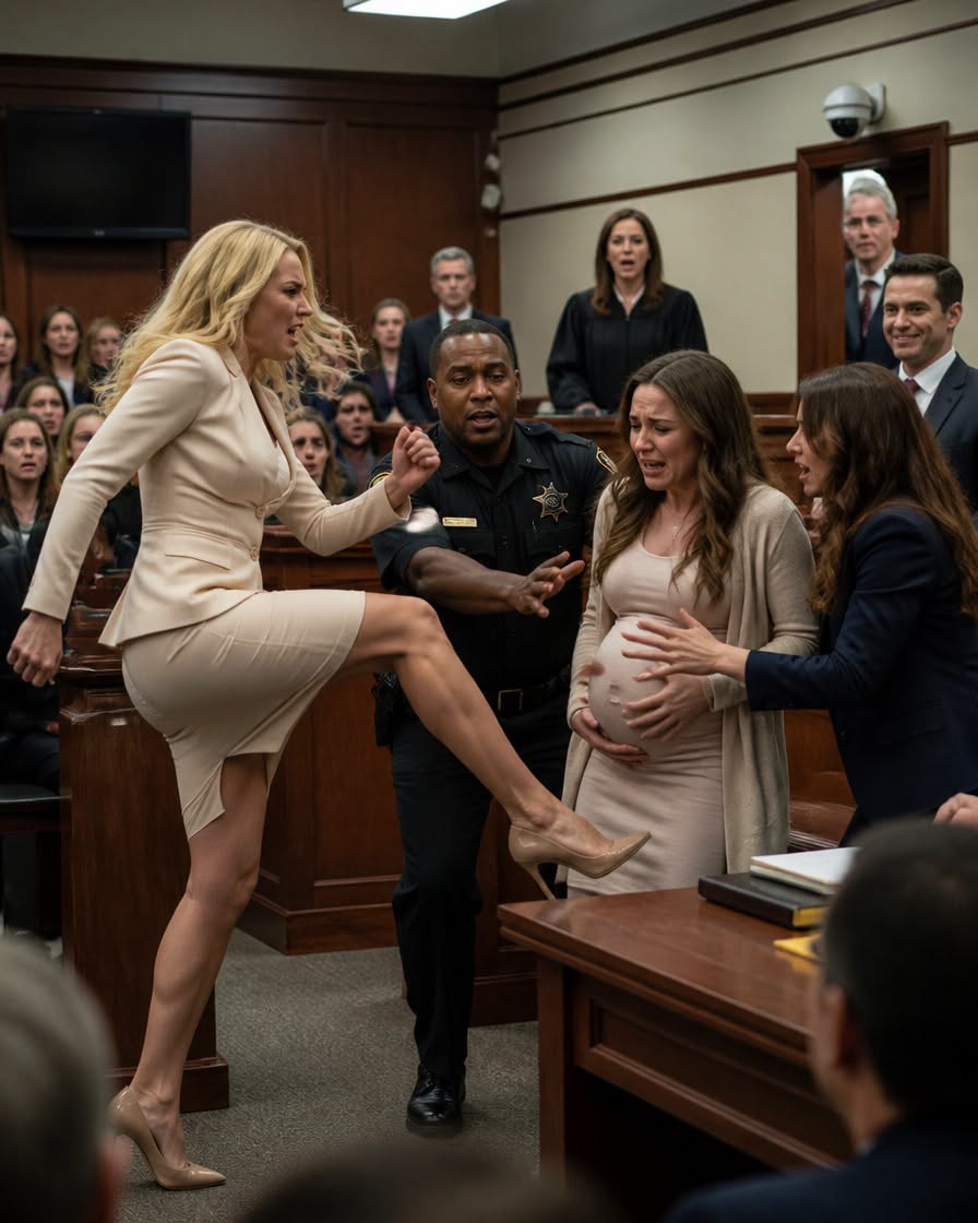 “You’re De:ad,” My Husband Mouthed After I Defended Myself in Court, Certain His Money Would Protect Him. His Mistress A:.ttcked Me While I Was Eight Months Pregnant—But They Didn’t Know the Judge Watching His Every Move Was the Father I Hadn’t Seen in Seven Years.
