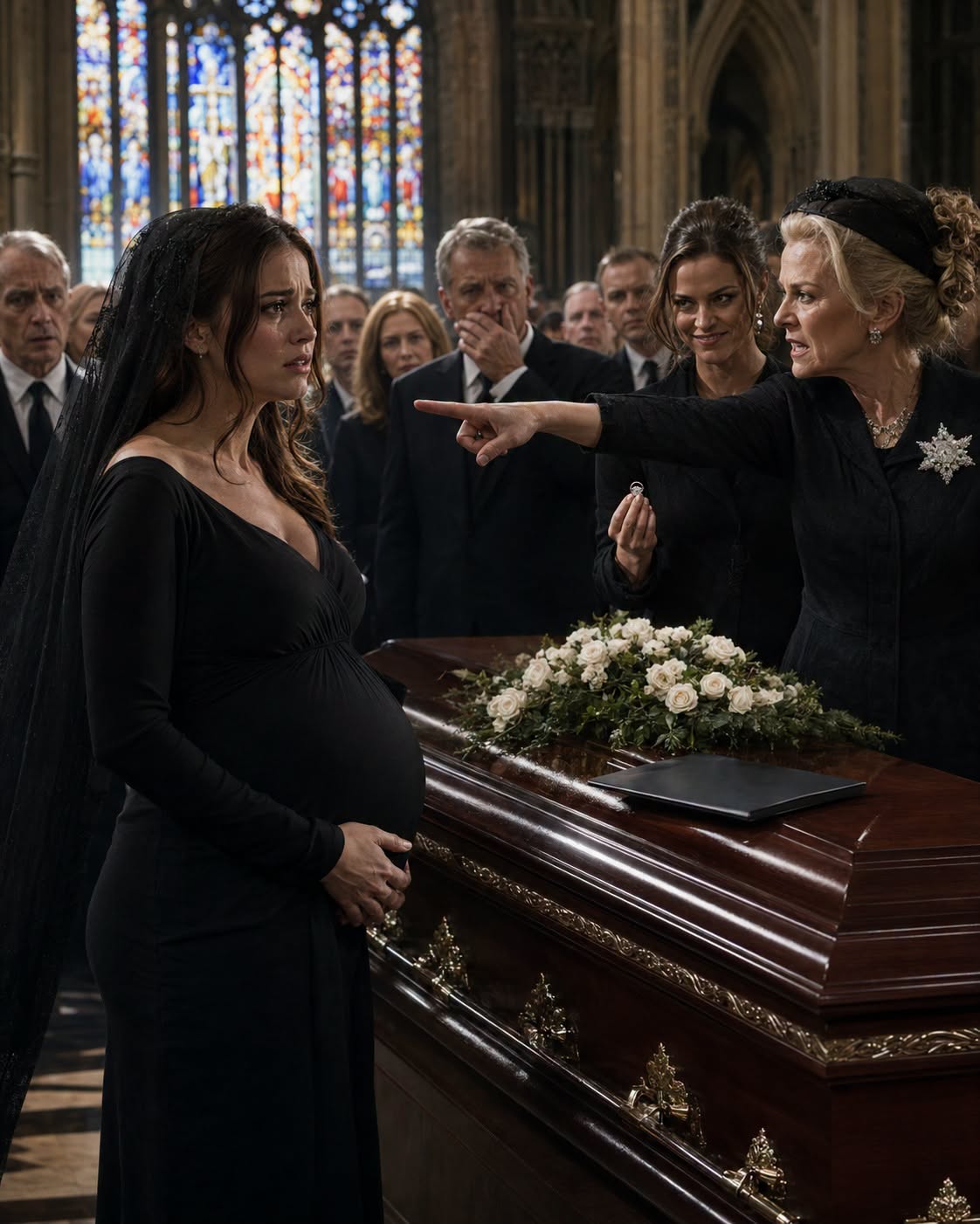 “Pack Your Things.” My Mother-in-Law Tried to Evict Me at My Husband’s Funeral With a Fake DNA Test—Then His Final Video Turned the Funeral Into Her Trial
