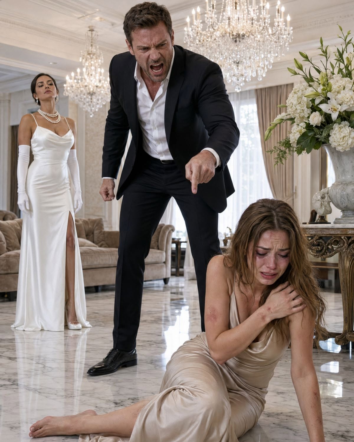 I fled to my mom's house after barely surviving my husband's beating. Shameless as ever, he tracked me down with his mistress in tow, sneering, "Like mother, like daughter!" Instead of getting angry, my mom just smiled and made a quick call. A minute later, he dropped to his knees pleading: "Save me!"