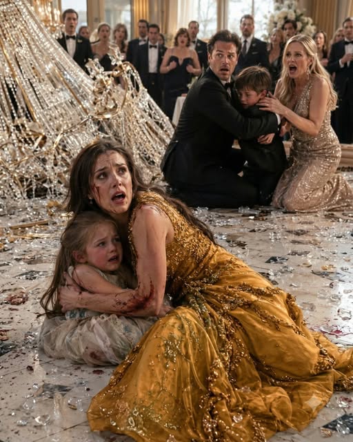 My husband saved his ex-lover’s son right before my eyes, while his own daughter lay beneath a chandelier that was about to crush her. That night, the whole world hailed Dylan as a heroic father. Only I knew that he had just made a choice that made it impossible for our family to ever be the same again.
