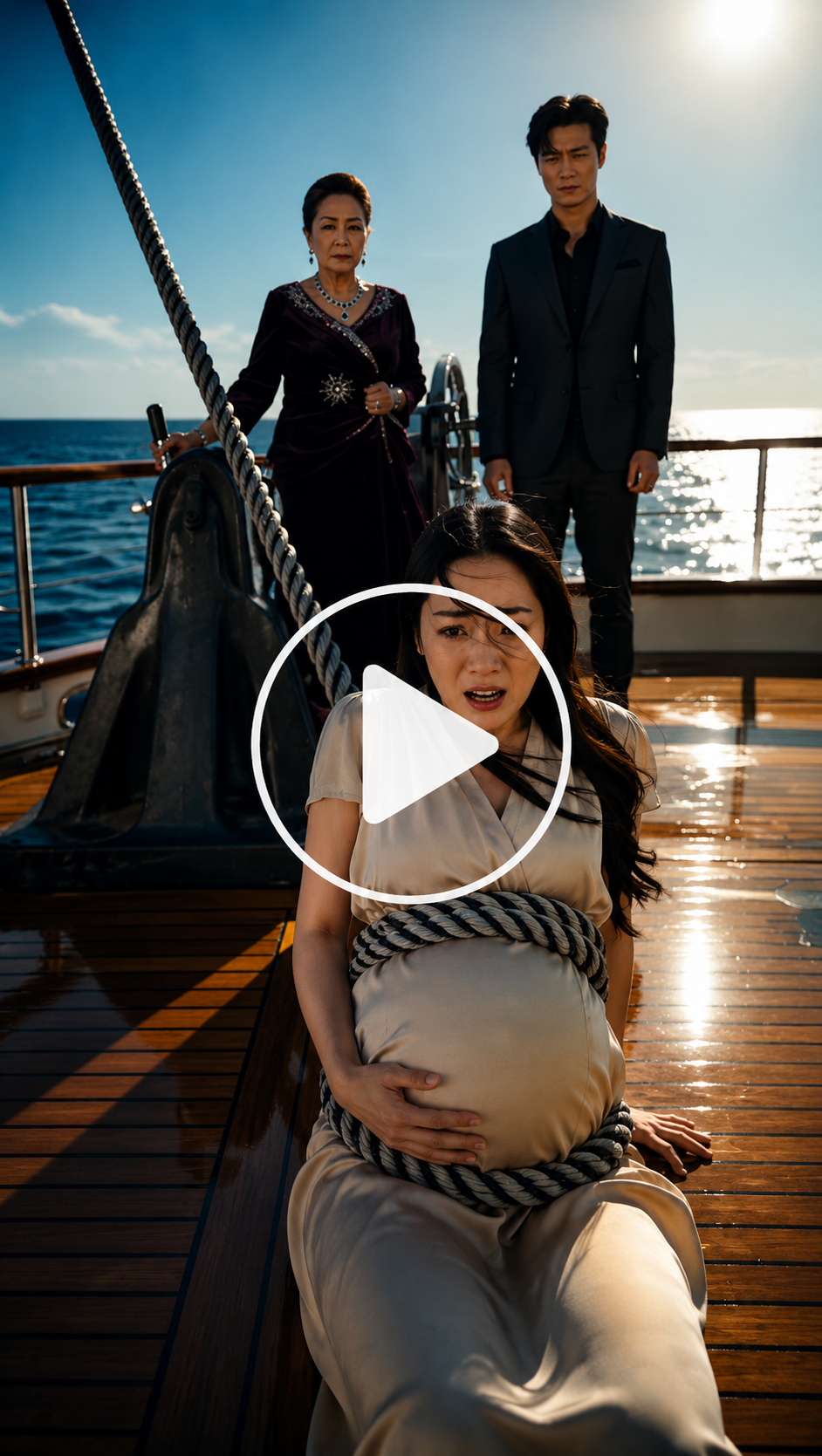 Her Husband Cut the Only Rope Saving His Pregnant Wife—Then Her Father Arrived With a Gun…