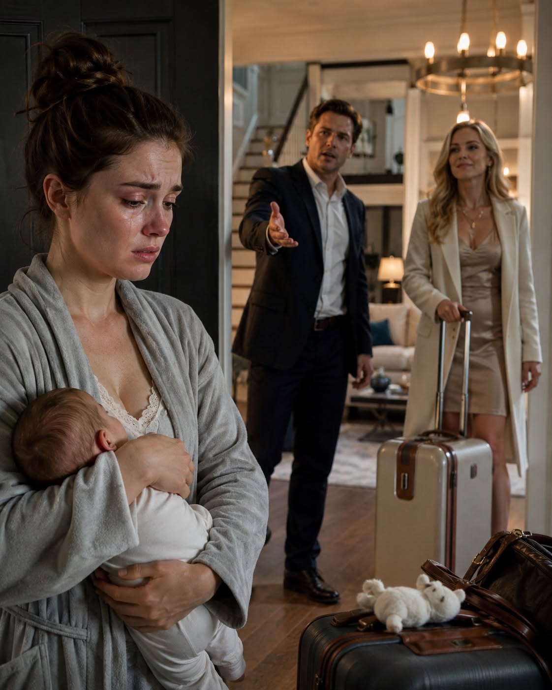 Everyone Thought I Threw My Wife And Newborn Out... The Truth Made The Whole Neighborhood Cry