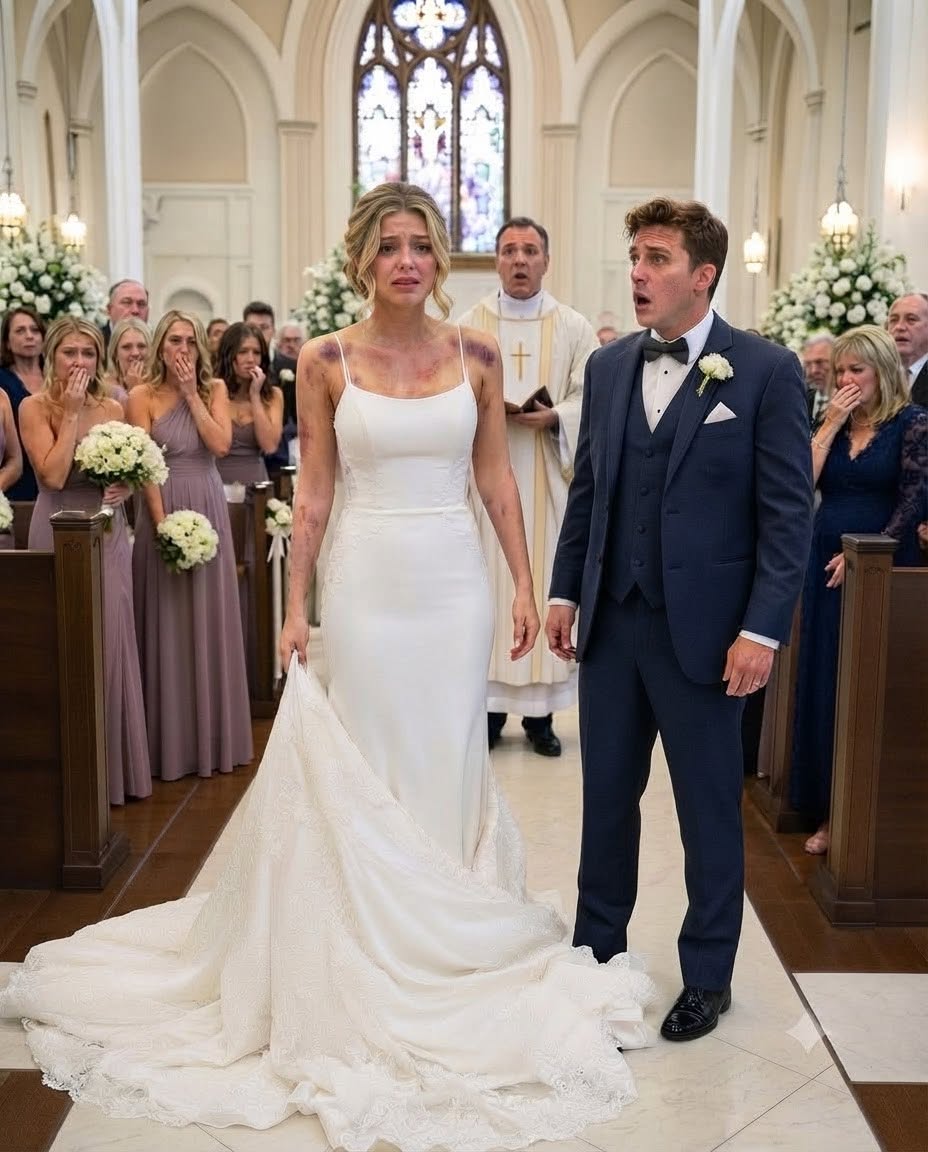 THE BRIDE WHO BROUGHT WITNESSES TO HER OWN WEDDING