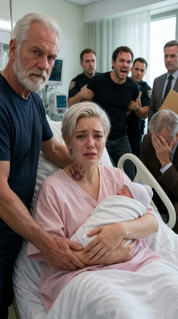 MY HUSBAND SMIRKED AT THE BRUISES ON MY NECK—THEN MY DAD TOOK OUT HIS HEARING AIDS