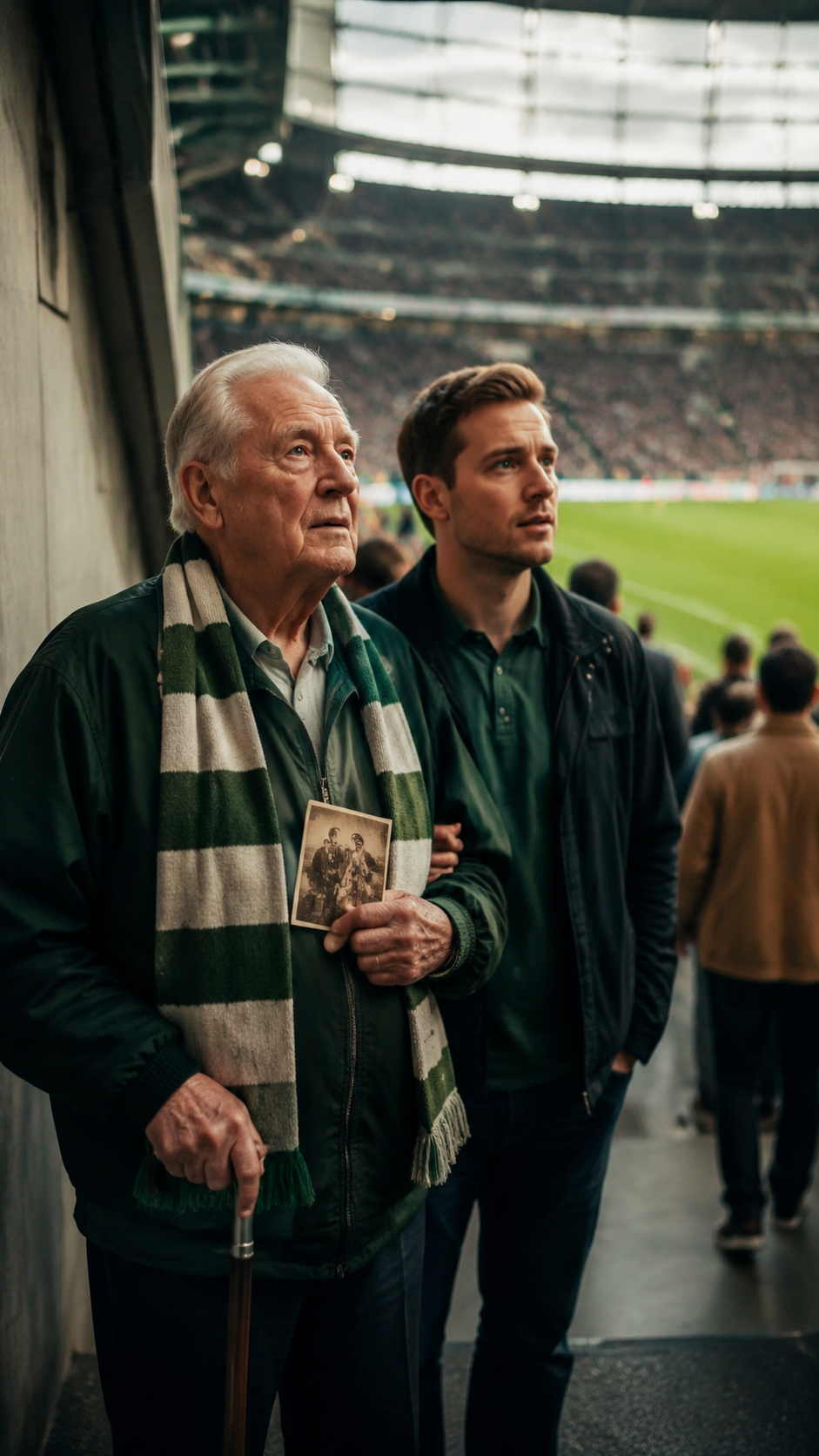 The Old Man’s Final Match — But A Stranger Took His Seat Until His Own Son Exposed The Truth