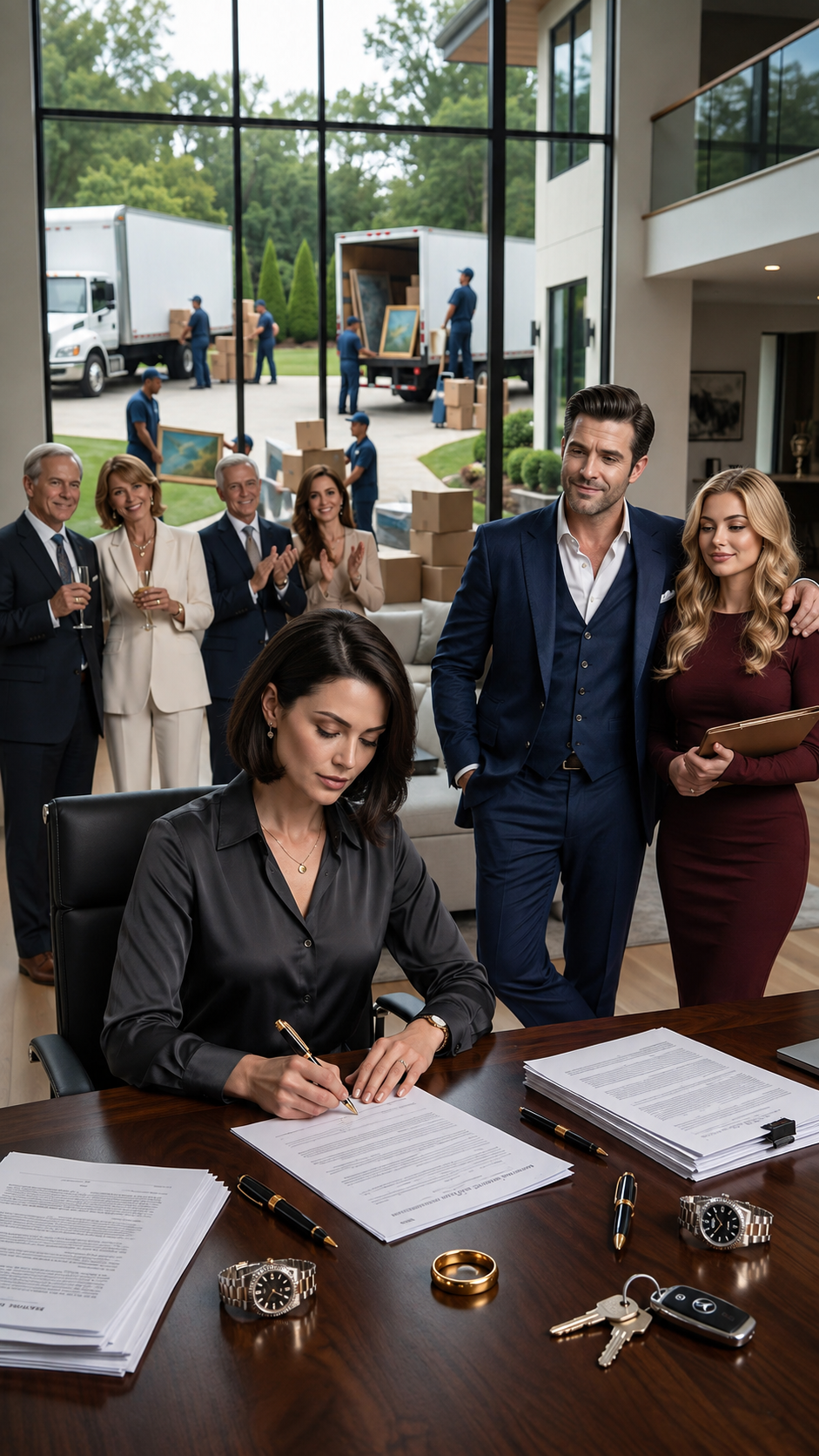 HE MADE HIS FAMILY APPLAUD WHILE I SIGNED THE DIVORCE—BY MORNING, THEY WERE BEGGING ME TO COME BACK