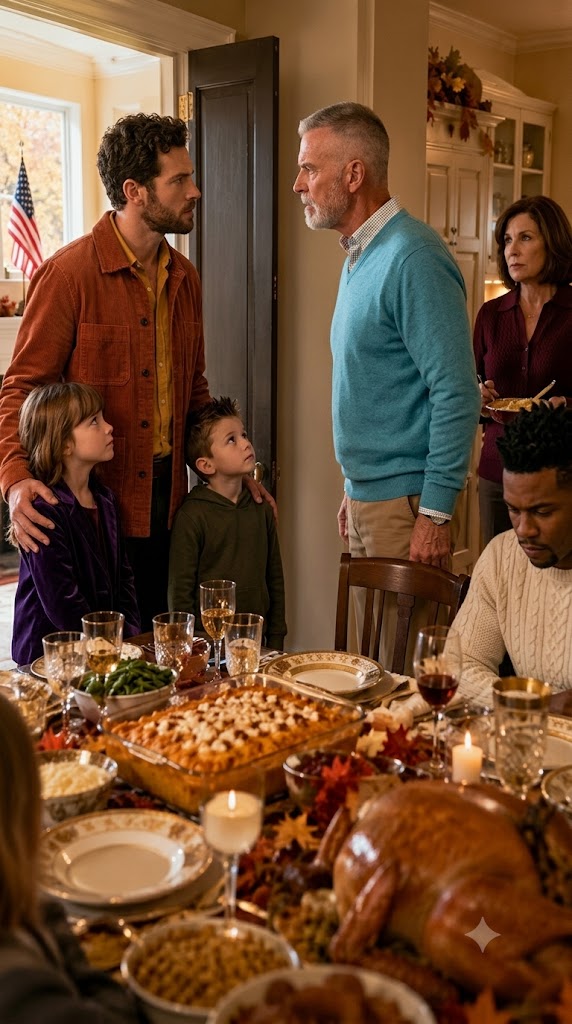THE THANKSGIVING TABLE THAT HAD ROOM FOR EVERYONE EXCEPT MY CHILDREN
