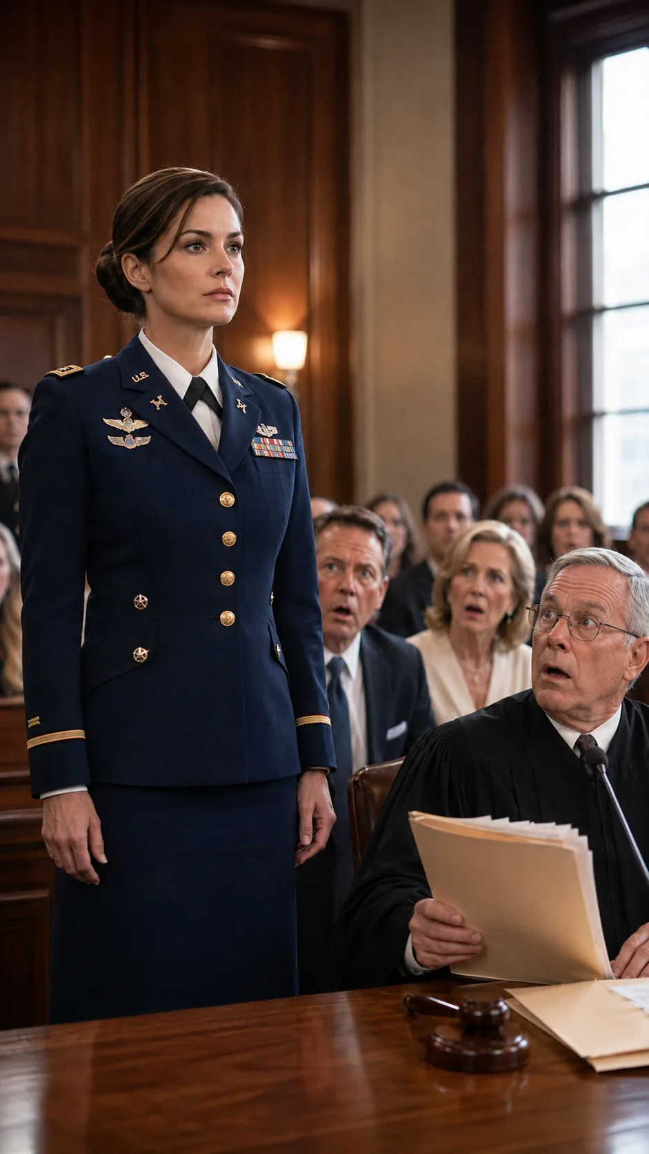 MY PARENTS MOCKED MY UNIFORM IN COURT—THEN THE JUDGE LOOKED AT MY MEDALS AND WENT PALE