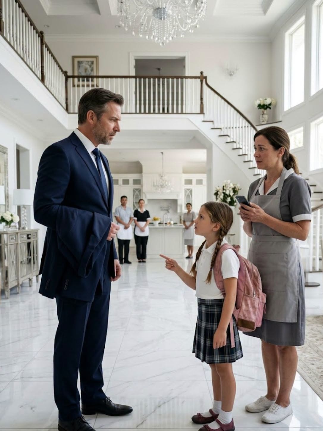The Little Girl Who Exposed the Secret Inside the Mansion