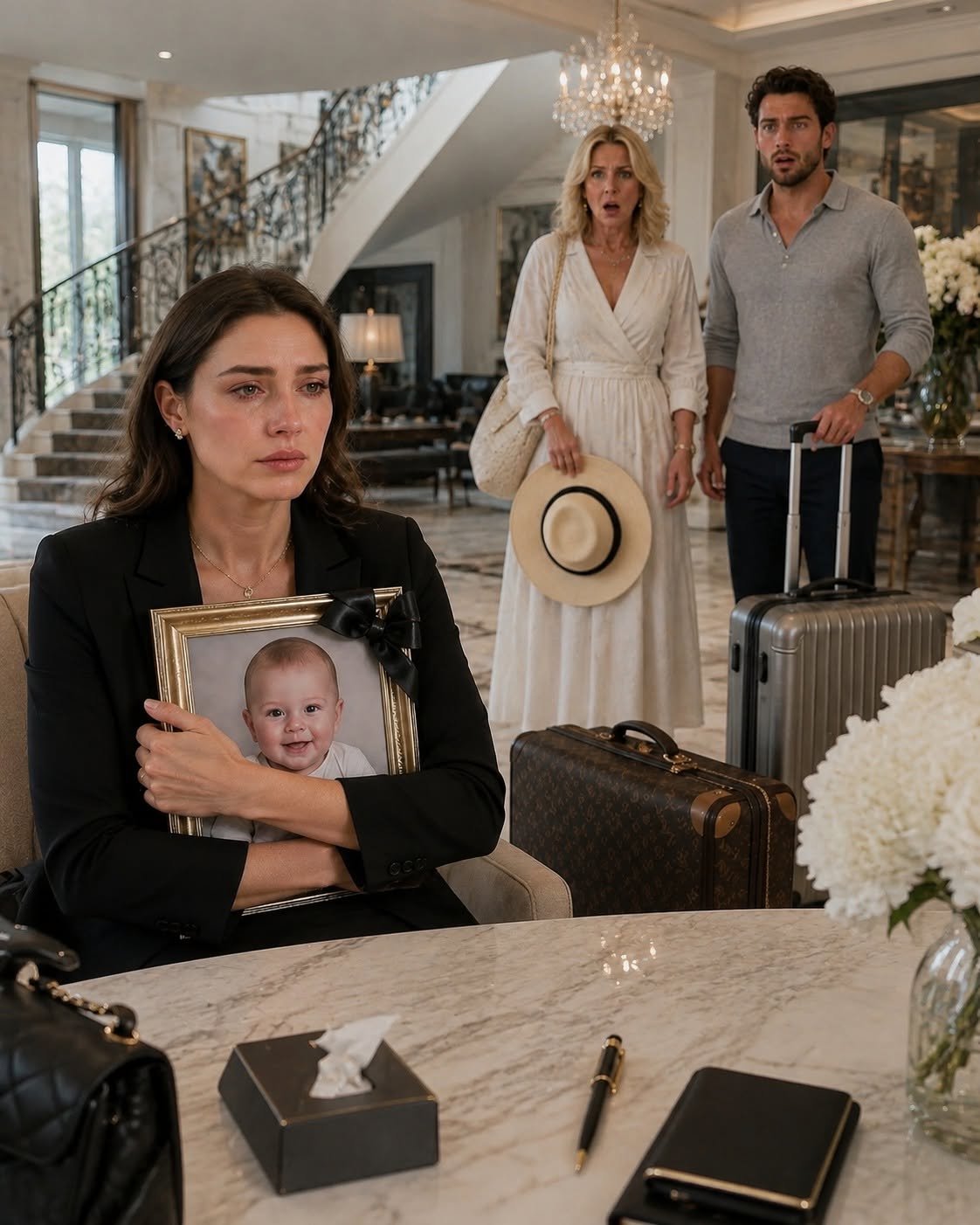 My Husband Chose a Vacation While Our Newborn Was Dying—Five Days Later, He Came Home to a Funeral Portrait and a Federal Investigation
