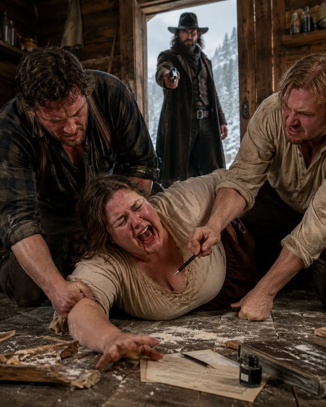 Her Brothers Held Her Down Until a Mountain Man Walked Through the Door