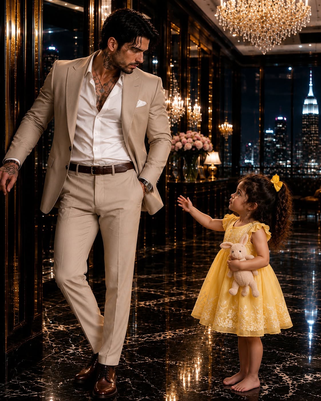 THE LITTLE GIRL WHO KNOCKED ON THE MAFIA BOSS’S