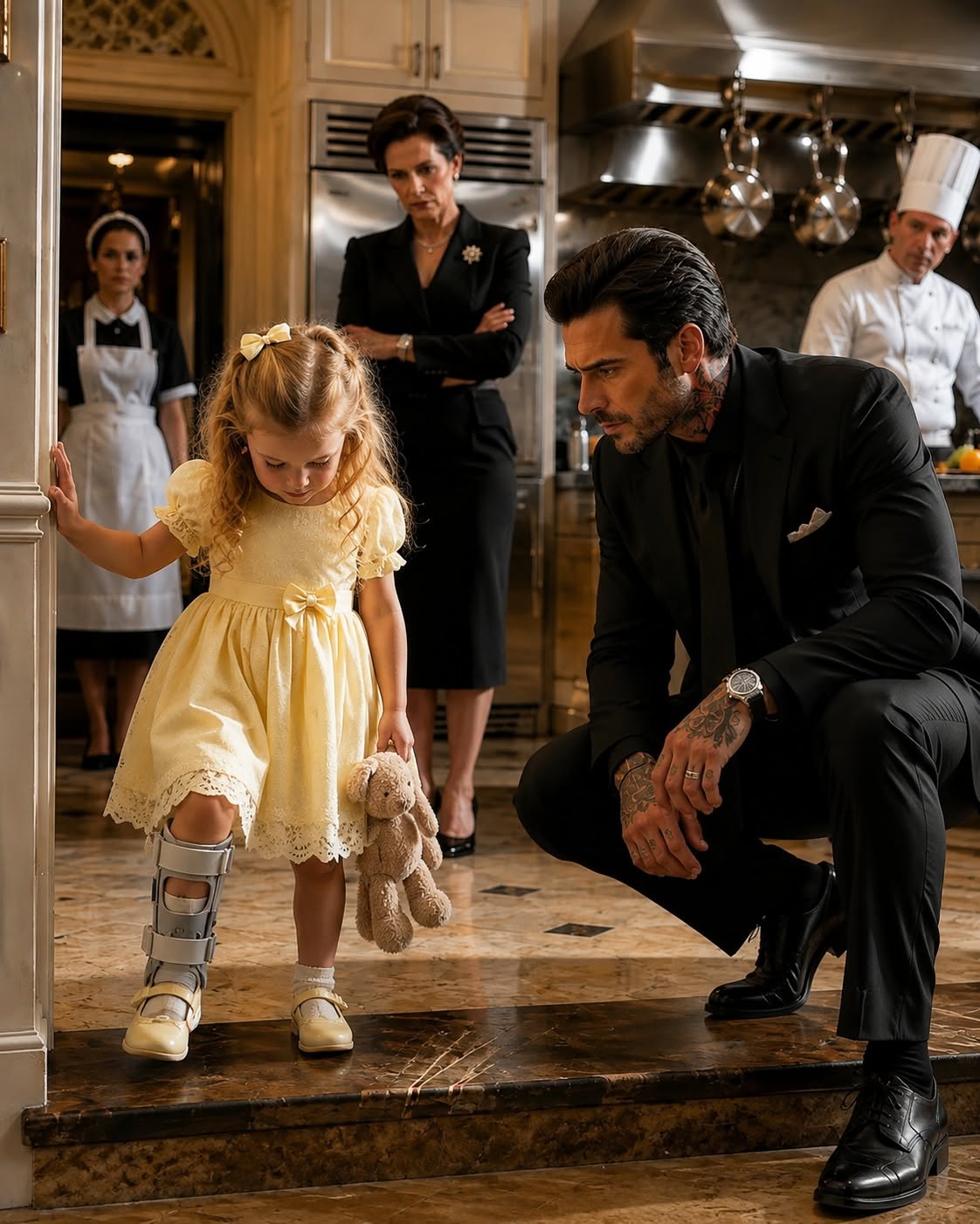 THE GIRL WHO APOLOGIZED TO MY MARBLE FLOOR