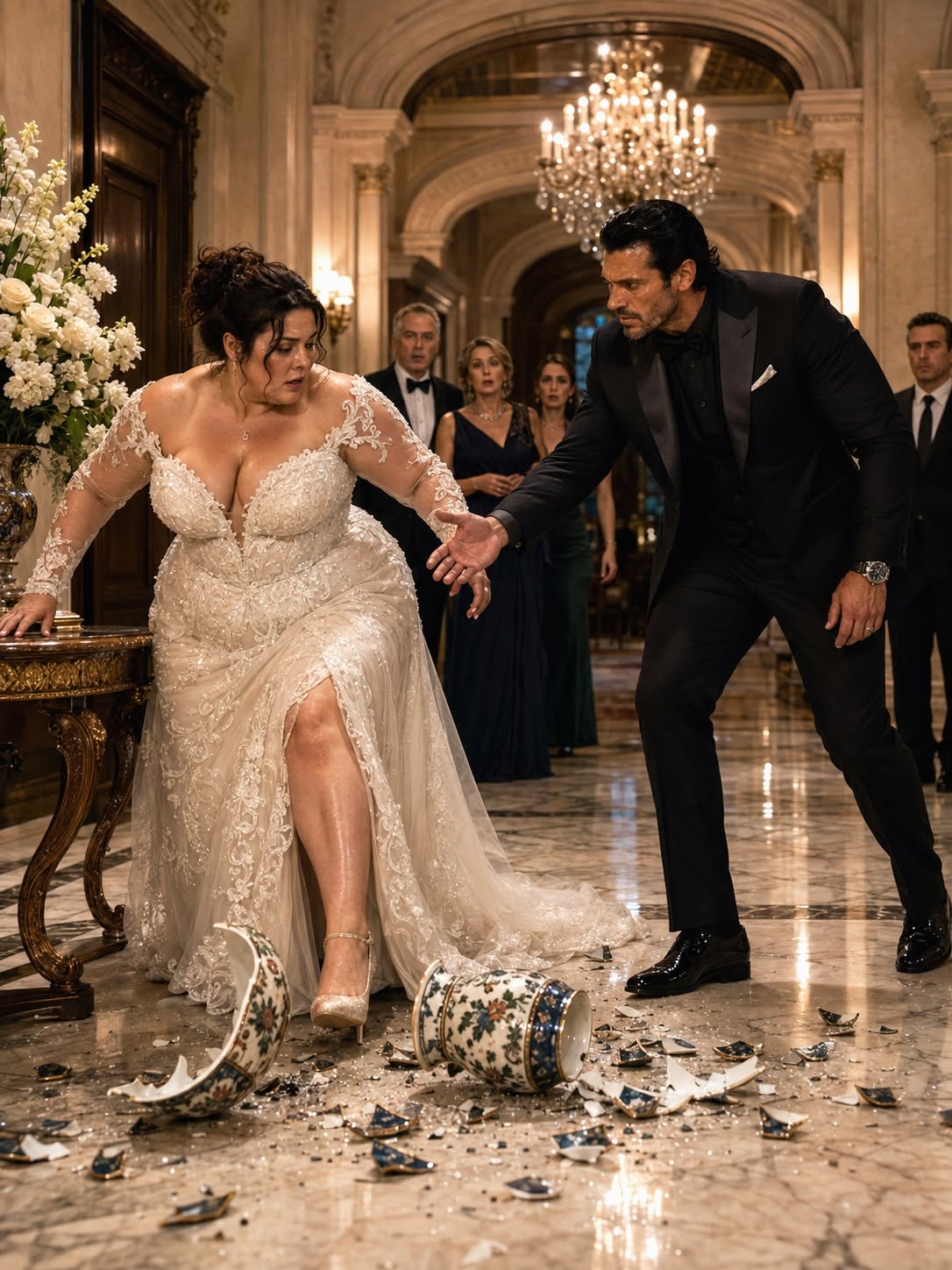 Every Woman Refused the 6'7" Mafia Boss—Until His Plus-Size Substitute Bride Walked In