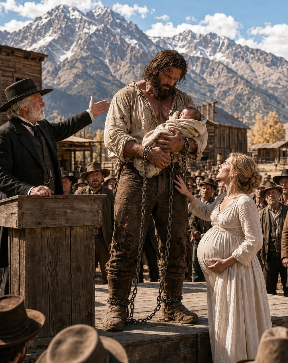 THE MAN THEY SOLD IN CHAINS — AND THE WIDOW WHO BOUGHT THE TRUTH