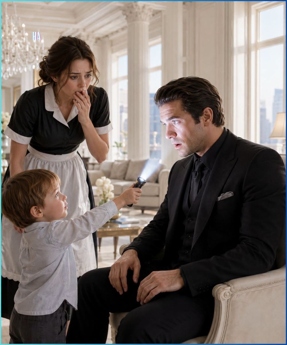 THE LITTLE GIRL WHO MADE THE BLIND MAFIA BOSS SEE AGAIN
